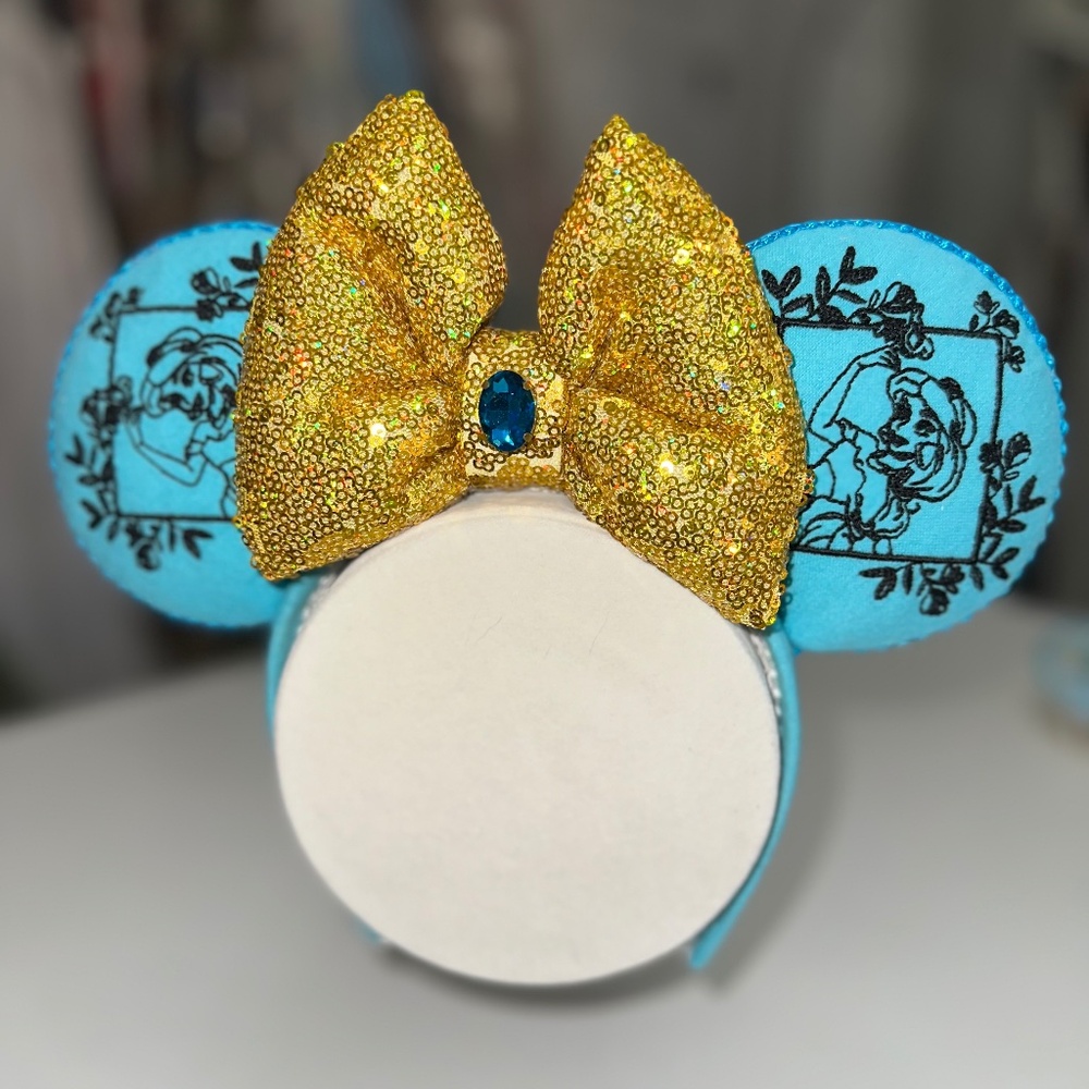 Custom Made Aladdin Jasmine Minnie Ears Headband Aladdin Disney Ears